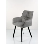 Krzesło DELUXE KR-174 Tkanina STRONG 14 Noga Metalowa